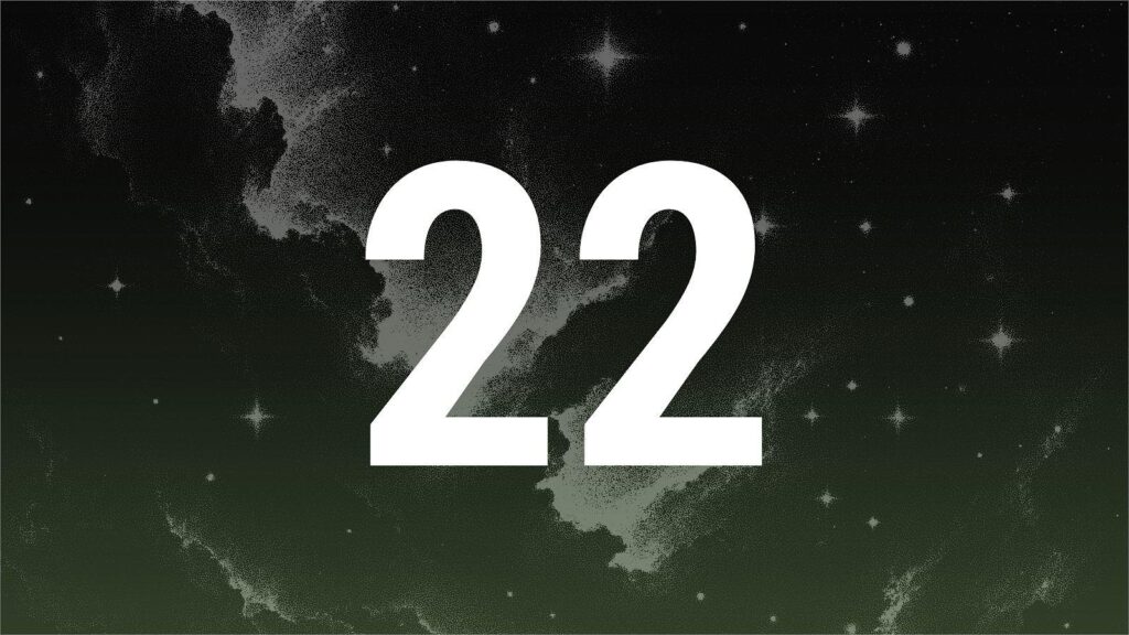 Liczba mistrzowska 22 co oznacza?